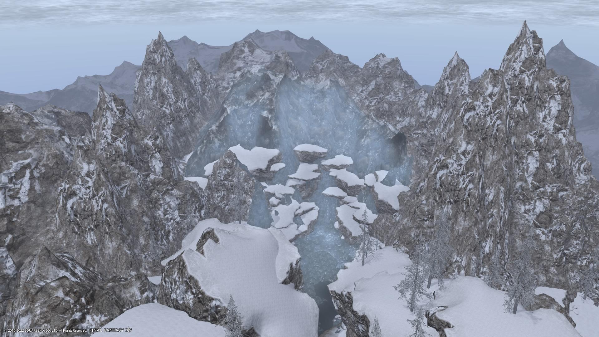 FF14 スノークローク大氷壁