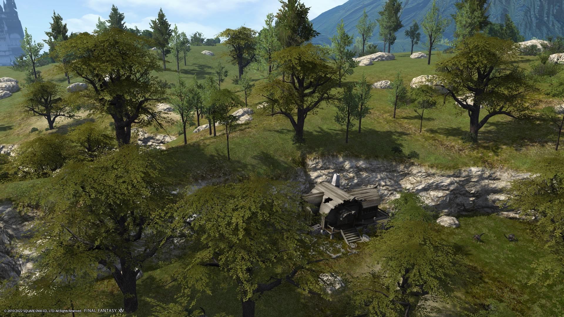 FF14 見捨てられた廃屋