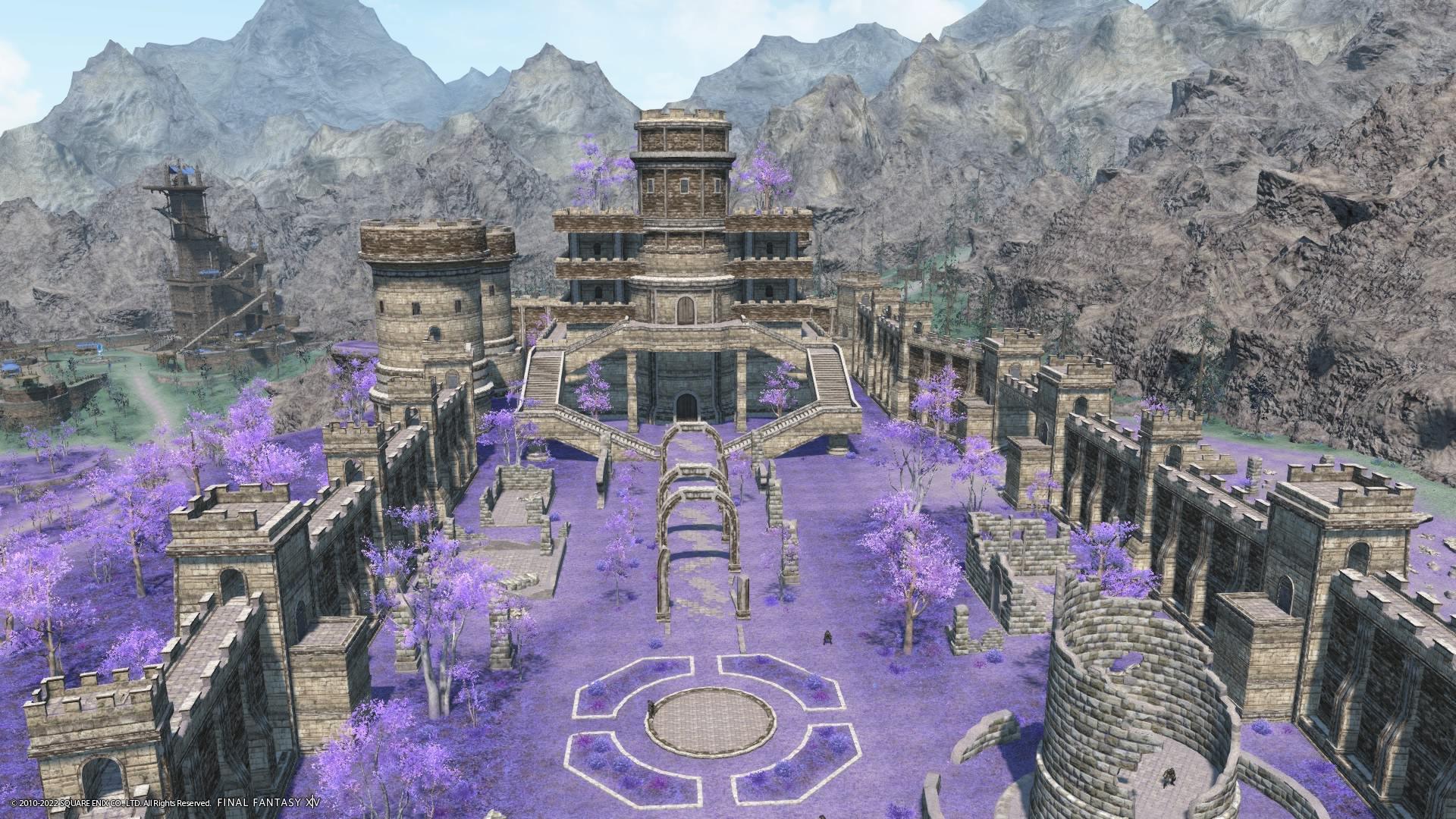 FF14 ラクサン城