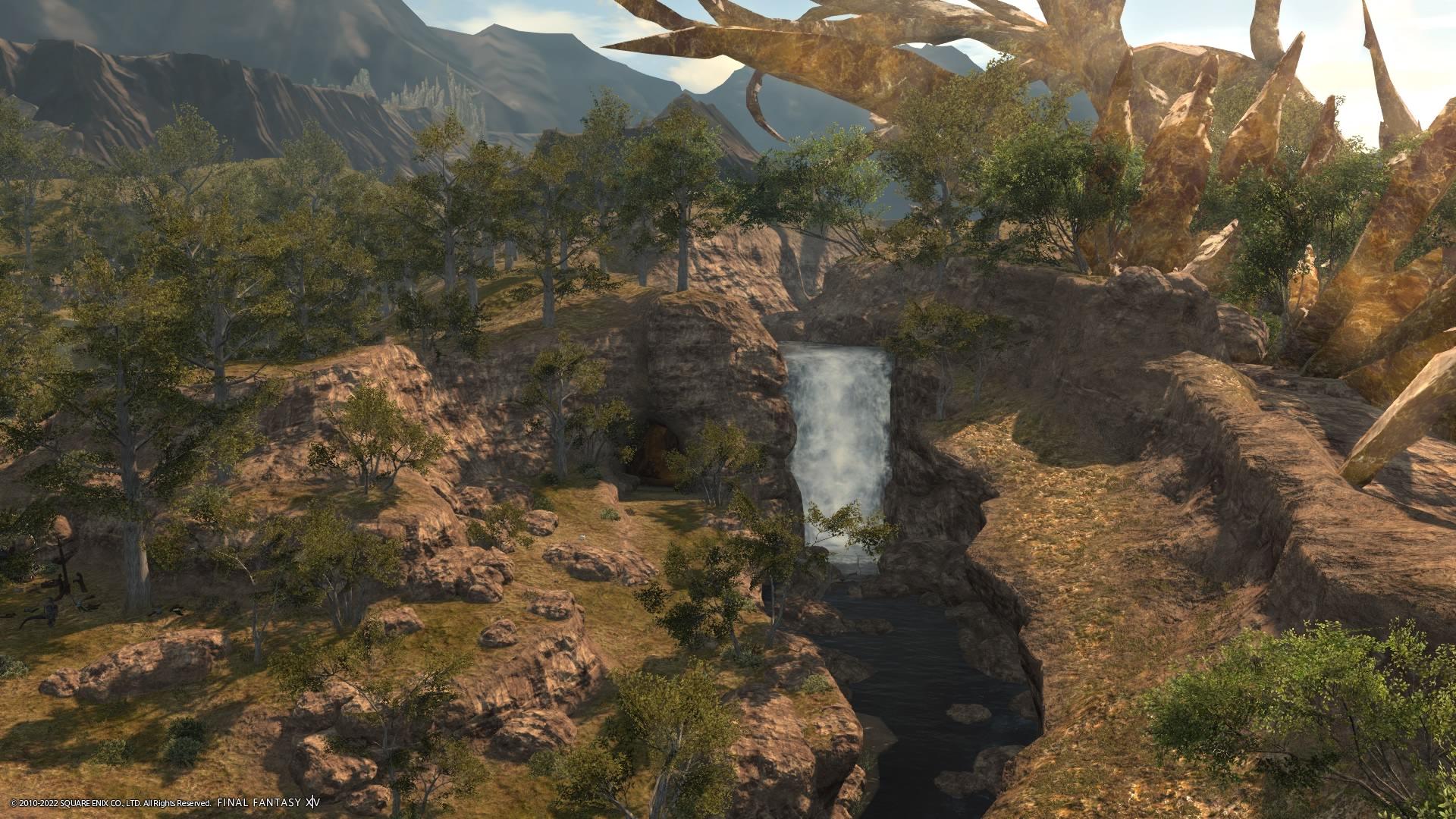 FF14 バーガンディ滝